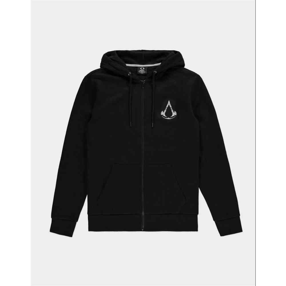 Assassin s Creed Valhalla Crest Banner Kapuzenpullover mit ReiBver